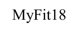 MYFIT18 trademark