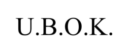 U.B.O.K. trademark