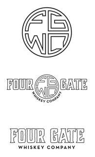 FOUR GATE WHISKEY COMPANY trademark