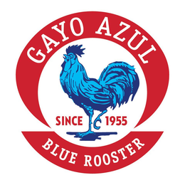 GAYO AZUL BLUE ROOSTER SINCE 1955 trademark