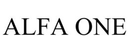 ALFA ONE trademark