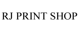 RJ PRINT SHOP trademark