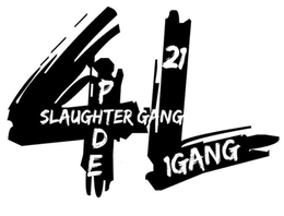 4L SLAUGHTER PDE 21 GANG 1 GANG trademark