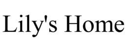 LILY'S HOME trademark