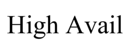 HIGH AVAIL trademark