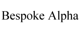BESPOKE ALPHA trademark