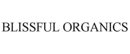 BLISSFUL ORGANICS trademark
