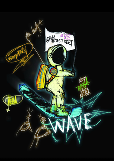 ODD ARTISTREET FEDERATION AHTOM ENERGIEMEGA WAVE trademark
