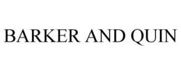 BARKER AND QUIN trademark