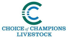 CC CHOICE OF CHAMPIONS LIVESTOCK trademark