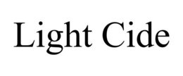 LIGHT CIDE trademark