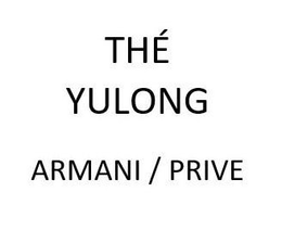 THÉ YULONG ARMANI / PRIVE trademark