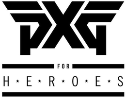 PXG FOR HEROES trademark