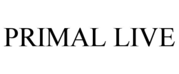 PRIMAL LIVE trademark
