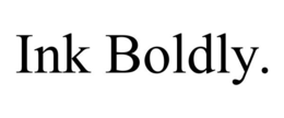 INK BOLDLY. trademark