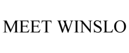 MEET WINSLO trademark