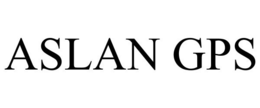 ASLAN GPS trademark