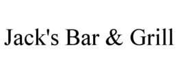 JACK'S BAR & GRILL trademark