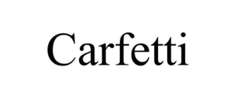 CARFETTI trademark