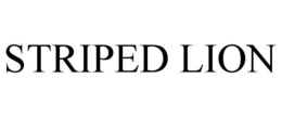 STRIPED LION trademark