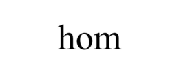 HOM trademark
