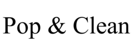POP & CLEAN trademark