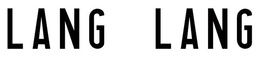 LANG LANG trademark