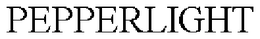 PEPPERLIGHT trademark