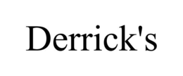 DERRICK'S trademark