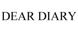 DEAR DIARY trademark