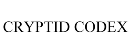 CRYPTID CODEX trademark