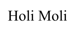 HOLI MOLI trademark