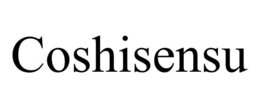 COSHISENSU trademark