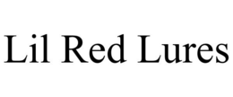 LIL RED LURES trademark