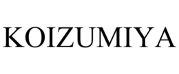 KOIZUMIYA trademark