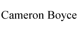 CAMERON BOYCE trademark