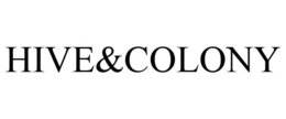 HIVE&COLONY trademark