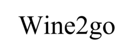 WINE2GO trademark