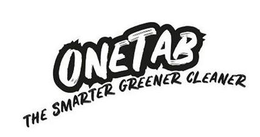 ONETAB THE SMARTER GREENER CLEANER trademark