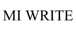 MI WRITE trademark