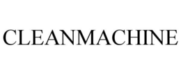 CLEANMACHINE trademark