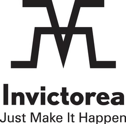 NV INVICTOREA JUST MAKE IT HAPPEN trademark