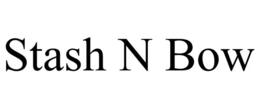 STASH N BOW trademark