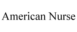 AMERICAN NURSE trademark
