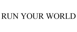 RUN YOUR WORLD trademark