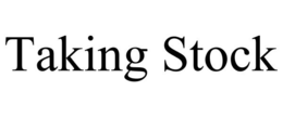 TAKING STOCK trademark