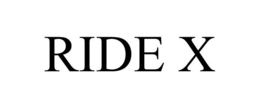 RIDE X trademark