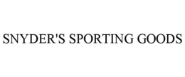 SNYDER'S SPORTING GOODS trademark