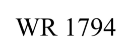 WR 1794 trademark