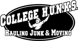 COLLEGE H.U.N.K.S. HAULING JUNK & MOVING trademark